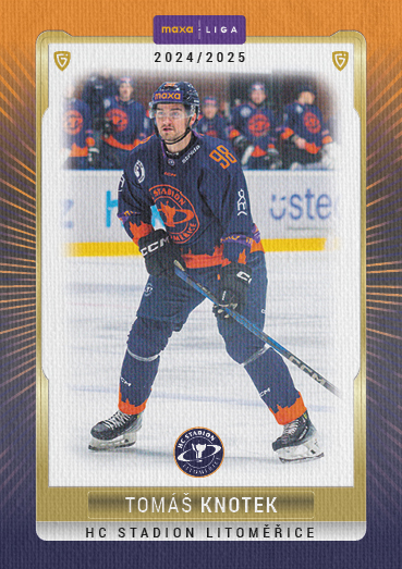 Knotek Tomáš 24-25 GOAL Cards Maxa liga Canvas #LIT-36