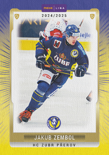 Zembol Jakub 24-25 GOAL Cards Maxa liga Canvas #PRE-34
