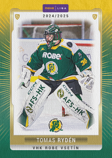Rydén Tomas 24-25 GOAL Cards Maxa liga Canvas #VSE-28