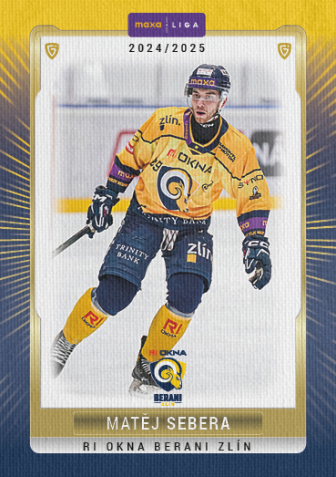 Sebera Matěj 24-25 GOAL Cards Maxa liga Canvas #ZLI-34
