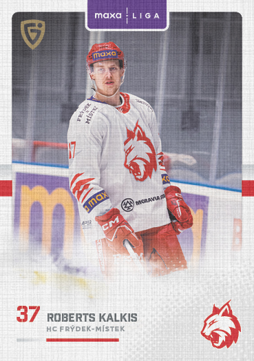 Kaļķis Roberts 25-26 GOAL Cards Maxa liga Canvas #FMI-05