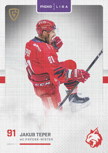 Teper Jakub 25-26 GOAL Cards Maxa liga Canvas #FMI-07