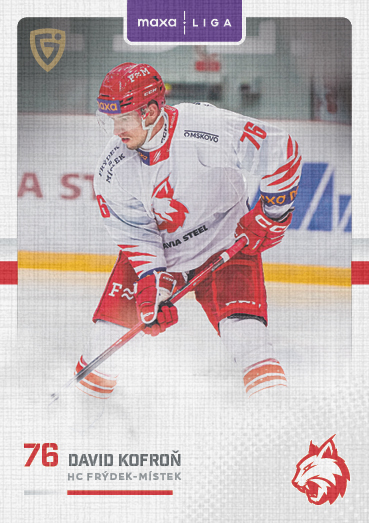 Kofroň David 25-26 GOAL Cards Maxa liga Canvas #FMI-11