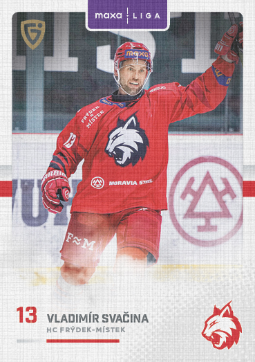 Svačina Vladimír 25-26 GOAL Cards Maxa liga Canvas #FMI-14