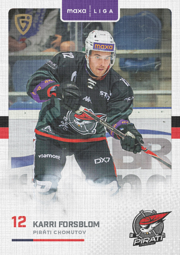 Forsblom Karri 25-26 GOAL Cards Maxa liga Canvas #CHOM-10