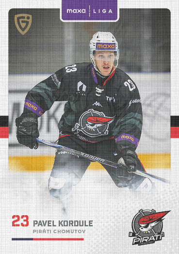 Kordule Pavel 25-26 GOAL Cards Maxa liga Canvas #CHOM-14