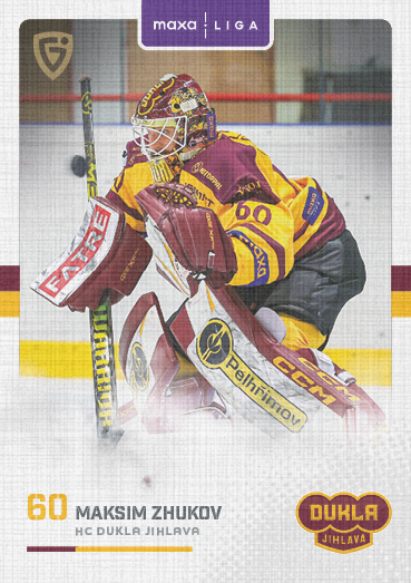 Zhukov Maksim 25-26 GOAL Cards Maxa liga Canvas #JIH-02