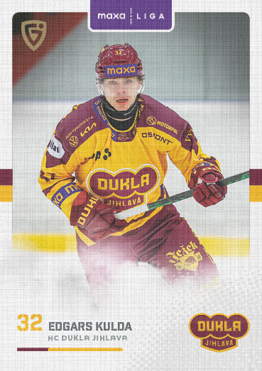 Kulda Edgars 25-26 GOAL Cards Maxa liga Canvas #JIH-10