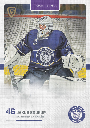 Soukup Jakub 25-26 GOAL Cards Maxa liga Canvas #KOL-01