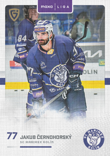 Černohorský Jakub 25-26 GOAL Cards Maxa liga Canvas #KOL-07