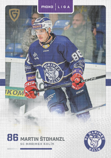 Štohanzl Martin 25-26 GOAL Cards Maxa liga Canvas #KOL-13