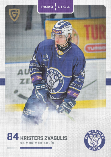 Zvagulis Kristers 25-26 GOAL Cards Maxa liga Canvas #KOL-14