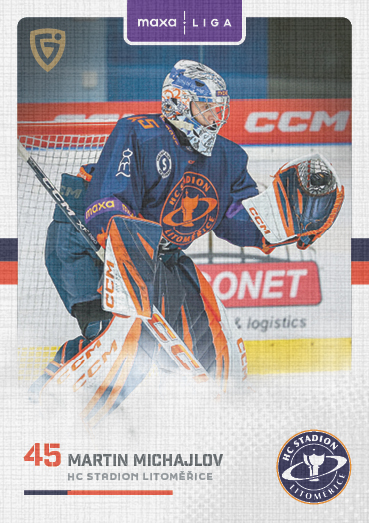 Michajlov Martin 25-26 GOAL Cards Maxa liga Canvas #LIT-01