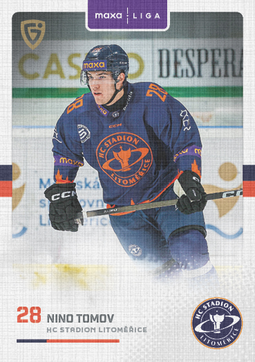 Tomov Nino 25-26 GOAL Cards Maxa liga Canvas #LIT-06