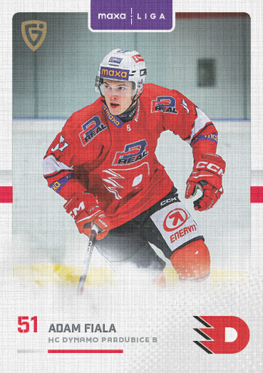 Fiala Adam 25-26 GOAL Cards Maxa liga Canvas #PCE-13
