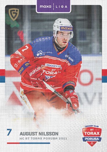 Nilsson August 25-26 GOAL Cards Maxa liga Canvas #POR-05