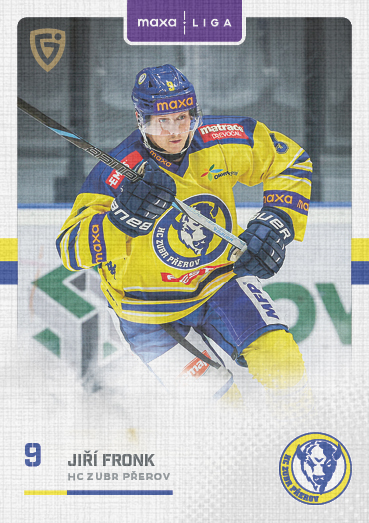 Fronk Jiří 25-26 GOAL Cards Maxa liga Canvas #PRE-09