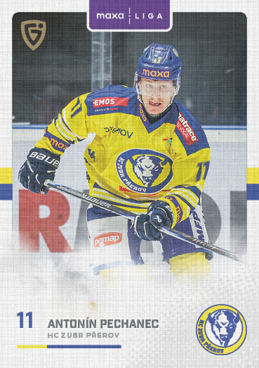 Pechanec Antonín 25-26 GOAL Cards Maxa liga Canvas #PRE-13