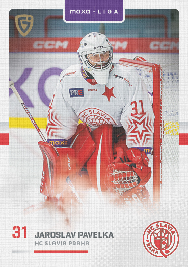 Pavelka Jaroslav 25-26 GOAL Cards Maxa liga Canvas #SLA-01
