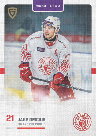 Gricius Jake 25-26 GOAL Cards Maxa liga Canvas #SLA-11