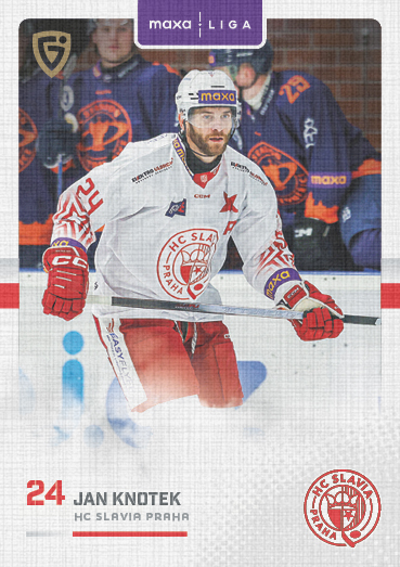 Knotek Jan 25-26 GOAL Cards Maxa liga Canvas #SLA-14
