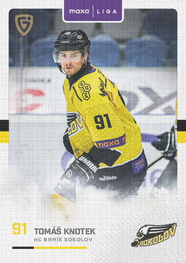 Knotek Tomáš 25-26 GOAL Cards Maxa liga Canvas #SOK-13