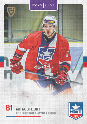 Štebih Miha 25-26 GOAL Cards Maxa liga Canvas #TRE-05