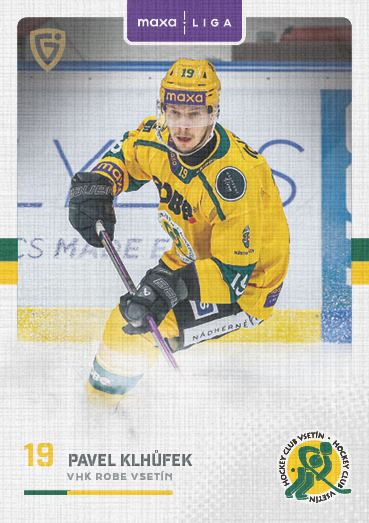 Klhůfek Pavel 25-26 GOAL Cards Maxa liga Canvas #VSE-10