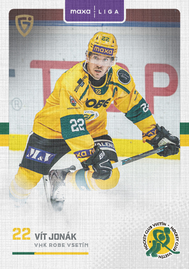 Jonák Vít 25-26 GOAL Cards Maxa liga Canvas #VSE-11
