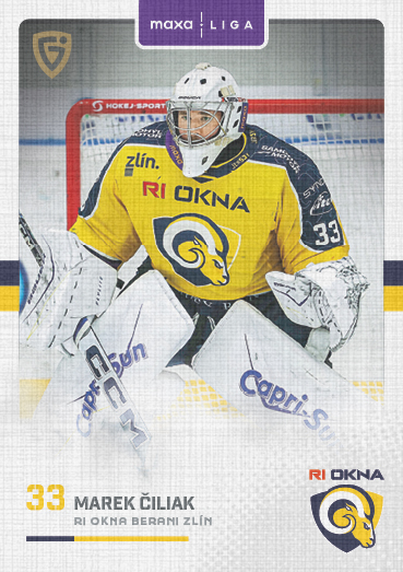 Čiliak Marek 25-26 GOAL Cards Maxa liga Canvas #ZLI-02