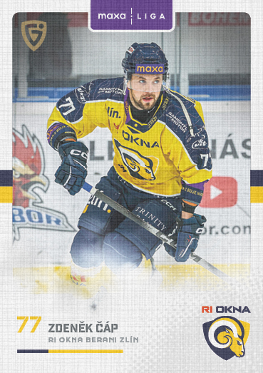 Čáp Zdeněk 25-26 GOAL Cards Maxa liga Canvas #ZLI-05