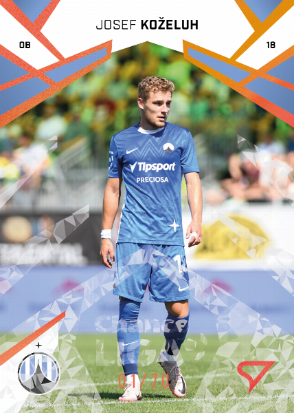 Koželuh Josef 24-25 Chance Liga Copper #284