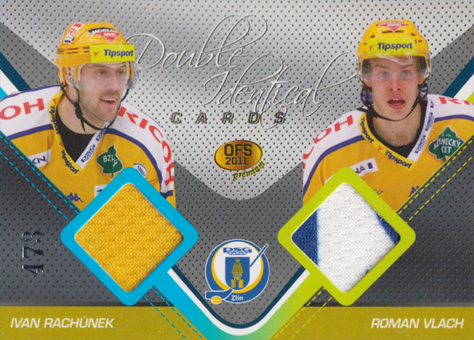 Rachůnek Vlach 2011 OFS Premium Double Identical Cards #J-01
