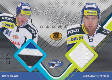 Huml Stehlík 2011 OFS Premium Double Identical Cards #J-05