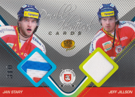 Starý Jillson 2011 OFS Premium Double Identical Cards #J-11