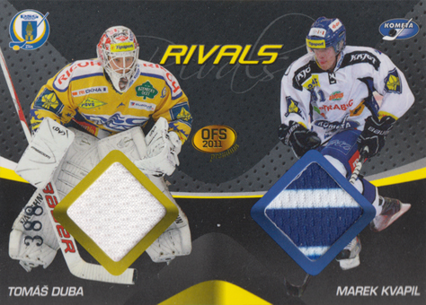 Duba Kvapil 2011 OFS Premium Rivals #R-01