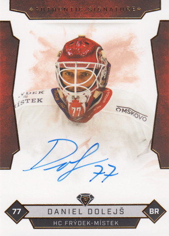 Dolejš Daniel 25-26 GOAL Cards Maxa liga Authentic Signature #FMI-1