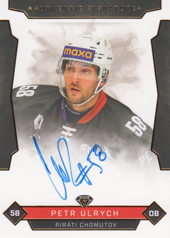 Ulrych Petr 25-26 GOAL Cards Maxa liga Authentic Signature #CHOM-4
