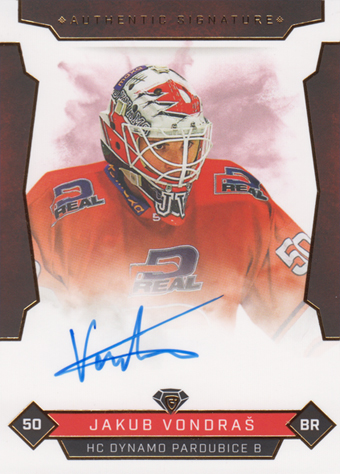 Vondraš Jakub 25-26 GOAL Cards Maxa liga Authentic Signature #PCE-1