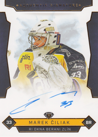 Čiliak Marek 25-26 GOAL Cards Maxa liga Authentic Signature #ZLI-1