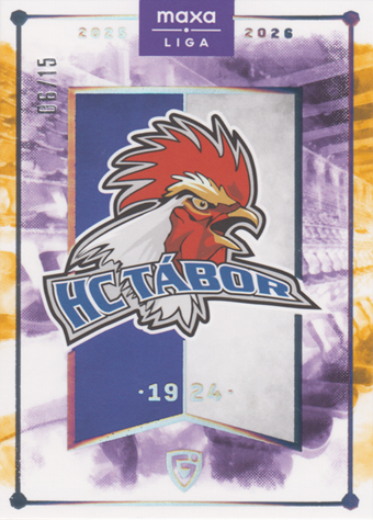 Tábor 25-26 GOAL Cards Maxa liga Logo Platinum #C-14