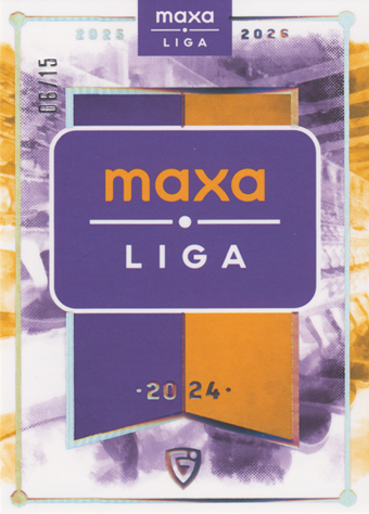 Maxa Liga 25-26 GOAL Cards Maxa liga Logo Platinum #C-15