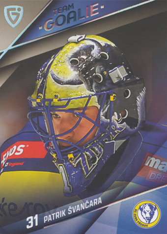 Švančara Patrik 25-26 GOAL Cards Maxa liga Team Goalie Platinum #TG-17