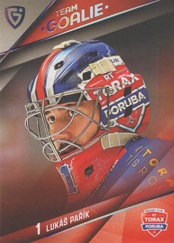 Pařík Lukáš 25-26 GOAL Cards Maxa liga Team Goalie Platinum #TG-20