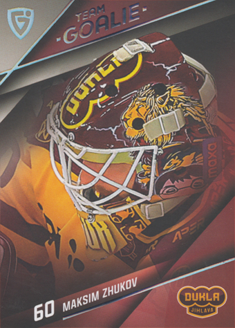 Zhukov Maksim 25-26 GOAL Cards Maxa liga Team Goalie Platinum #TG-43