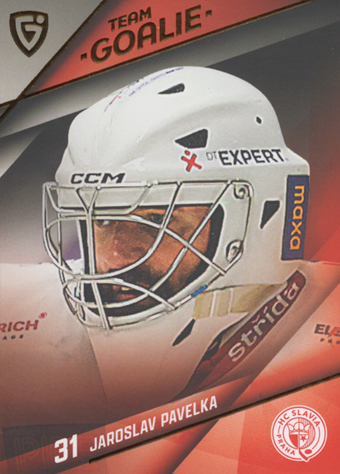Pavelka Jaroslav 25-26 GOAL Cards Maxa liga Team Goalie #TG-06