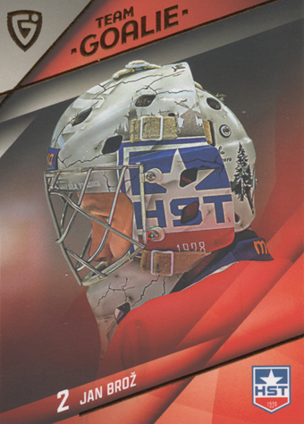 Brož Jan 25-26 GOAL Cards Maxa liga Team Goalie #TG-07