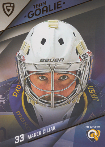 Čiliak Marek 25-26 GOAL Cards Maxa liga Team Goalie #TG-36