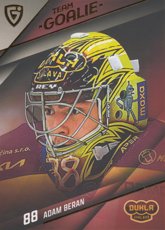 Beran Adam 25-26 GOAL Cards Maxa liga Team Goalie #TG-42