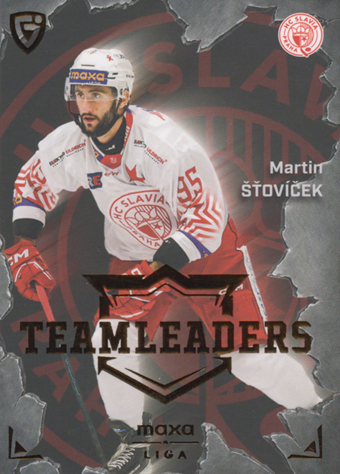 Šťovíček Martin 25-26 GOAL Cards Maxa liga Team Leaders #TL-01